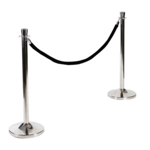 Absperrständer Ø31 H90 chrom