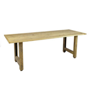 Dinnertisch Bauholz L220 B80 H75