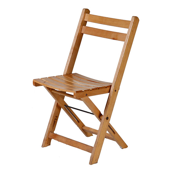 Klappstuhl Holz L40 B35 H83 SH45,5