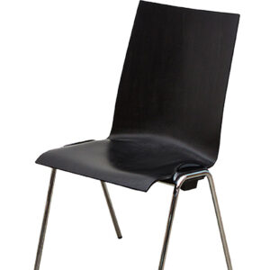 Stuhl Logochair L__ B__ H__ SH__ chrom/schwarz